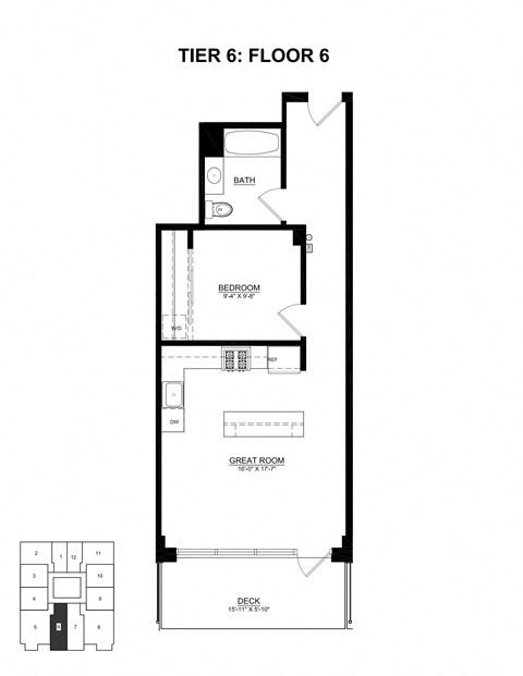 a floor plan of a small house